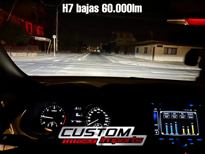 Cargue la imagen en el visor de la galería, Luces LED para Auto | 60.000lm | Modelo V25 | Garantía 2 años