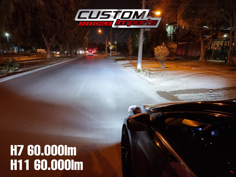 Cargue la imagen en el visor de la galería, Luces LED para Auto | 60.000lm | Modelo V25 | Garantía 2 años