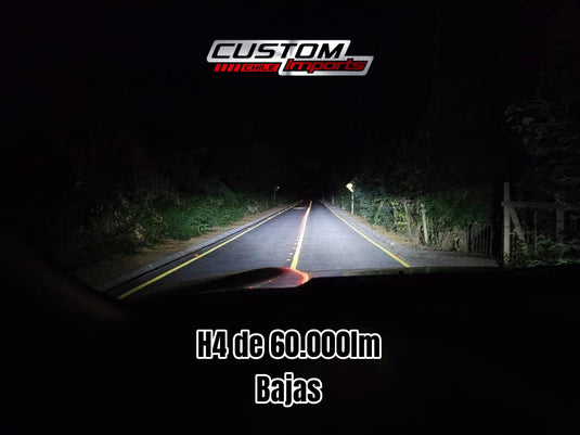 Luces LED para Auto | 60.000lm | Modelo V25 | Garantía 2 años