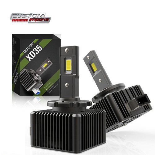 Cargue la imagen en el visor de la galería, (Copia) Luces LED para Auto D8s | Conversión de Xenón a LED | 40.000 lm | Garantía 2 años - Custom Imports Chile