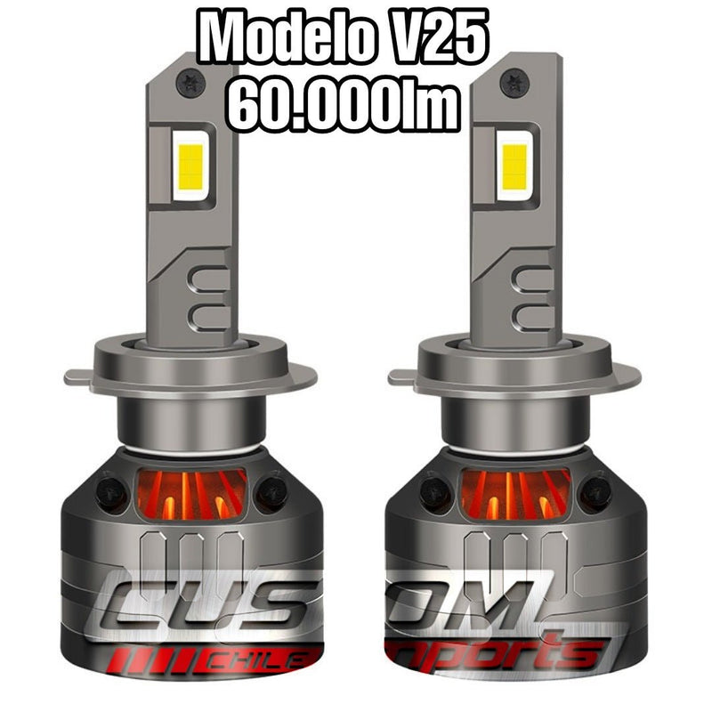 Cargue la imagen en el visor de la galería, Ampolletas LED Modelo V25 60.000lm - 2 años de Garantía - Custom imports store