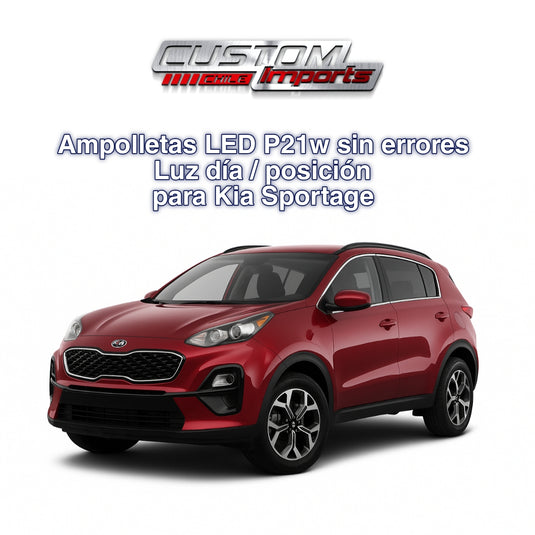 Luces LED P21w | Kia Sportage Sin Errores