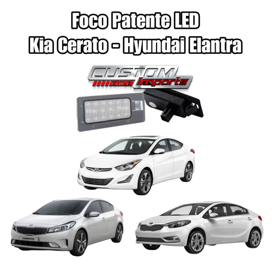 Foco Patente LED | Kia Cerato Hyundai Elantra