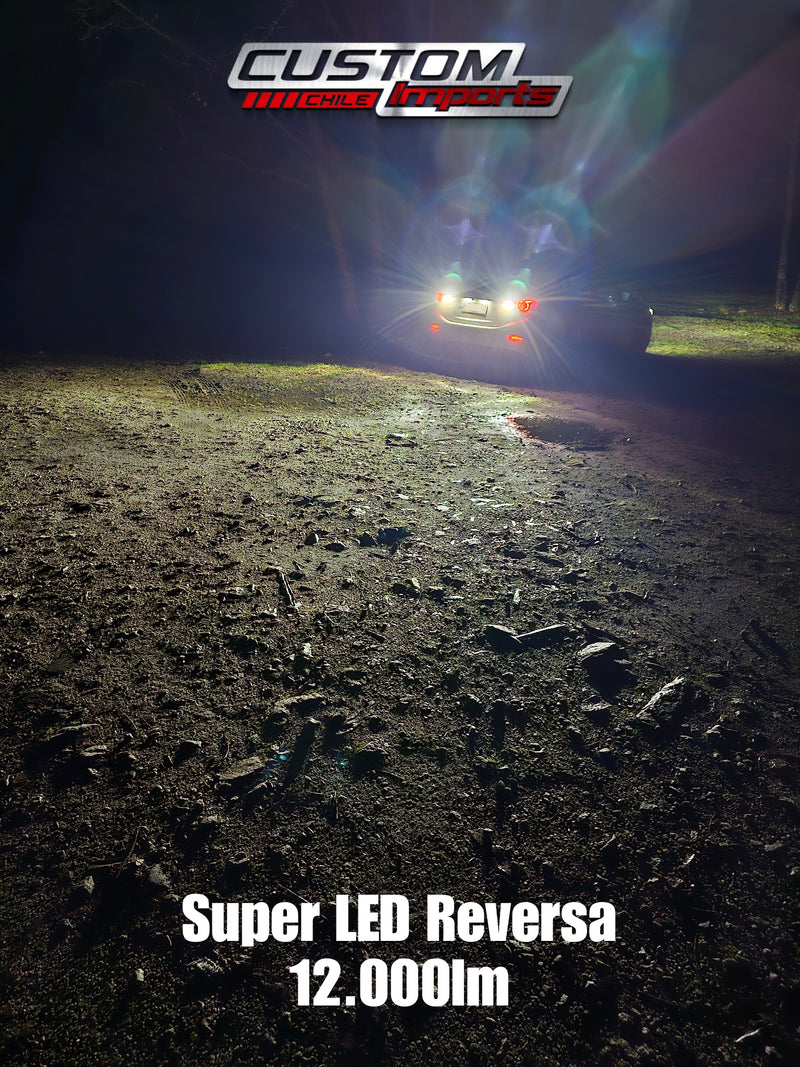 Cargue la imagen en el visor de la galería, Ampolletas Super LED Reversa 12.000lm
